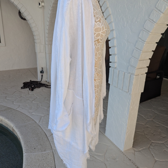 Gigi Moda linen light cardigan - Picture 4 of 5